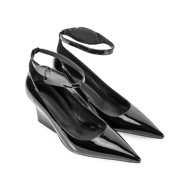 Ebonique Signature Ankle Strap Heels