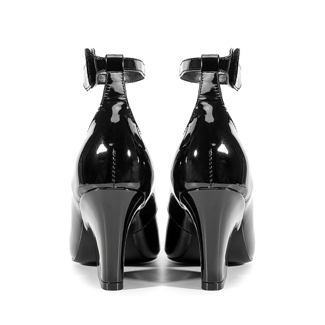 Ebonique Signature Ankle Strap Heels