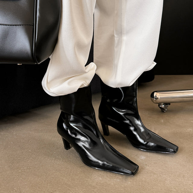 Goldara Croc Ankle Elegance