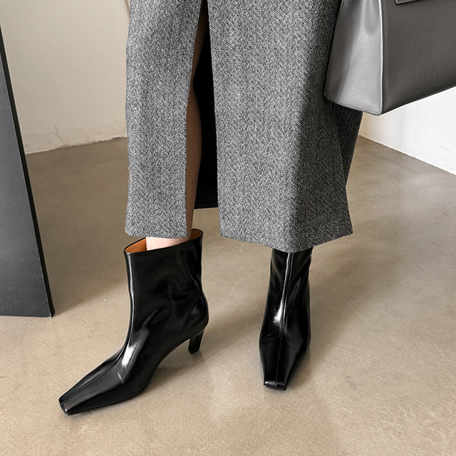Goldara Croc Ankle Elegance