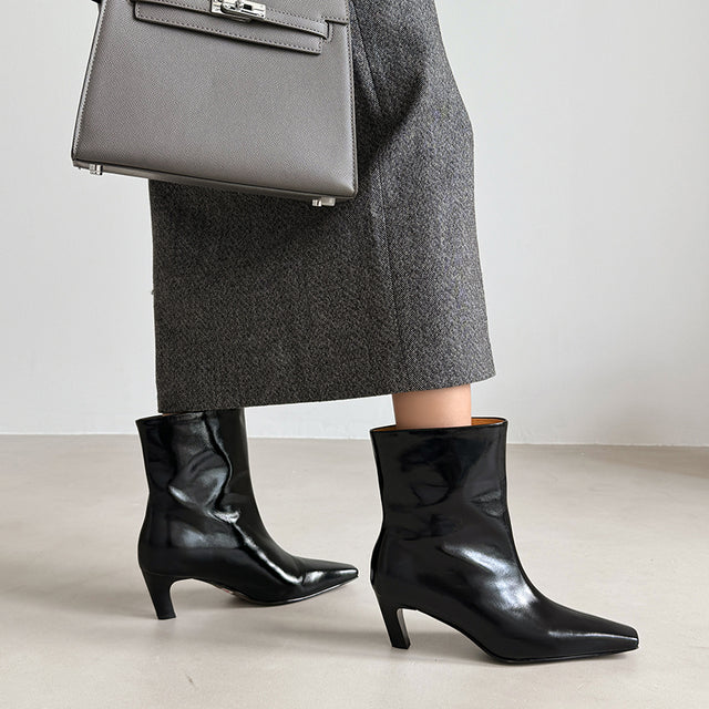 Goldara Croc Ankle Elegance