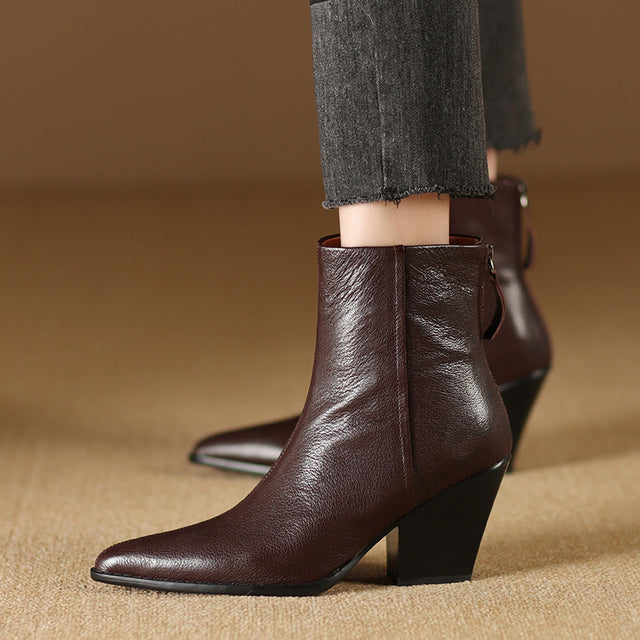 Ebonique Timeless Ankle Booties