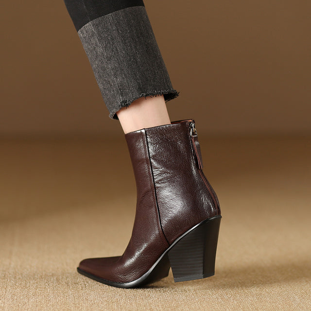 Ebonique Timeless Ankle Booties