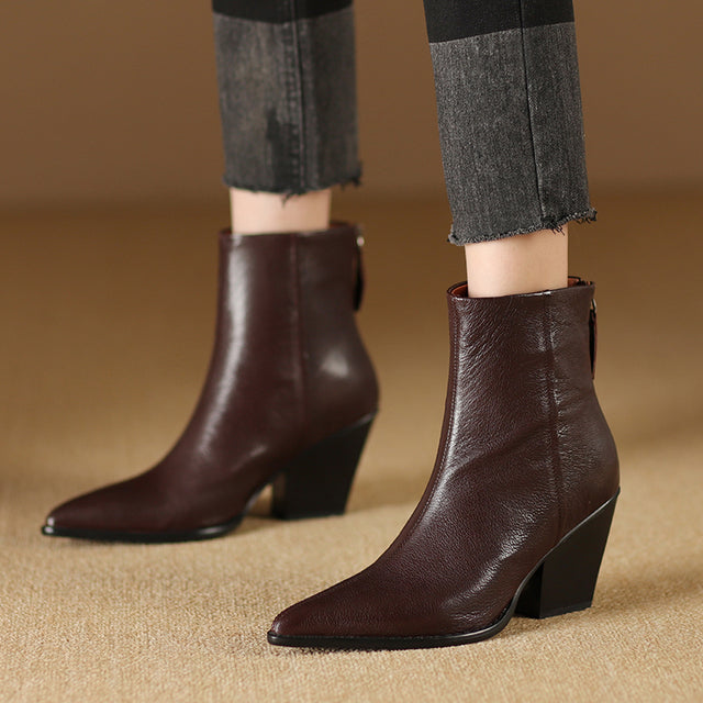 Ebonique Timeless Ankle Booties