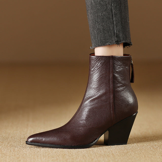 Ebonique Timeless Ankle Booties