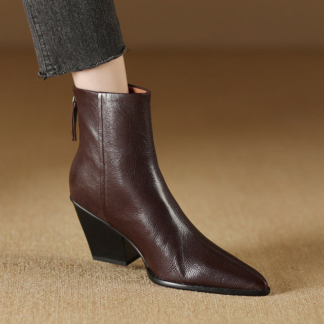 Ebonique Timeless Ankle Booties