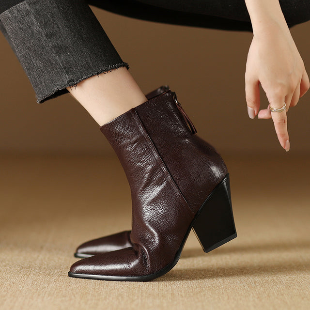 Ebonique Timeless Ankle Booties