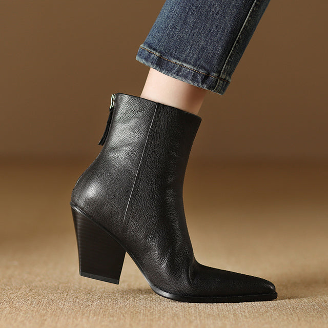 Ebonique Timeless Ankle Booties