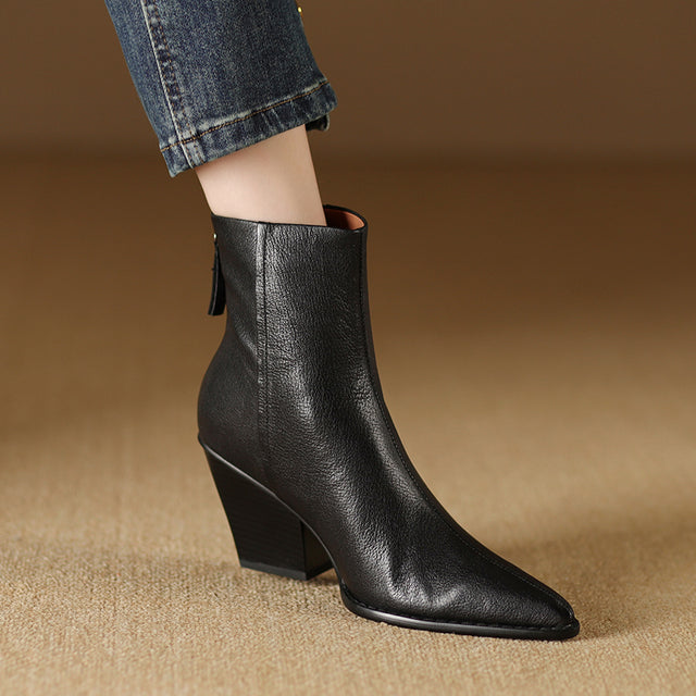 Ebonique Timeless Ankle Booties