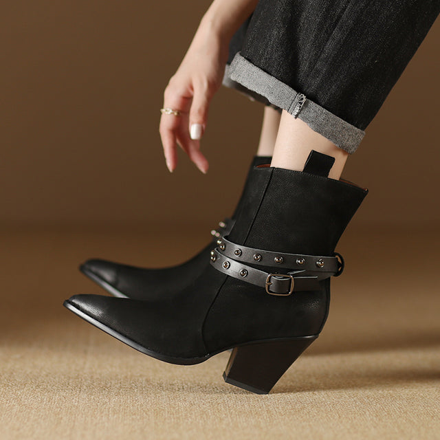 Diamoré Easy-Stride Ankle Booties