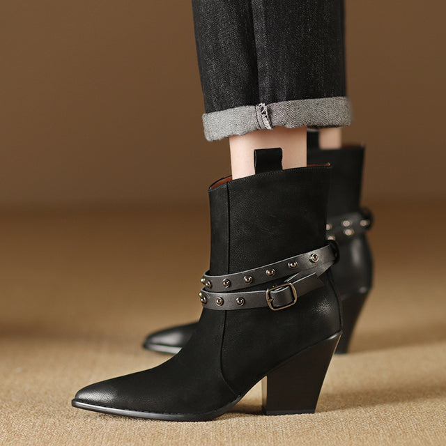 Diamoré Easy-Stride Ankle Booties