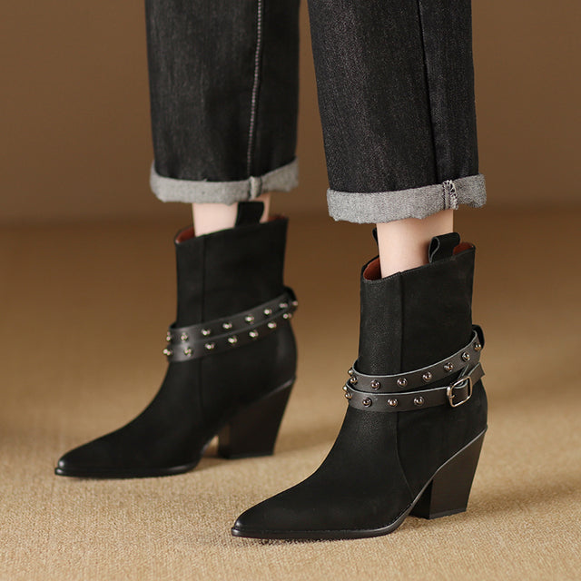 Diamoré Easy-Stride Ankle Booties