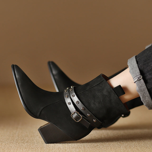 Diamoré Easy-Stride Ankle Booties