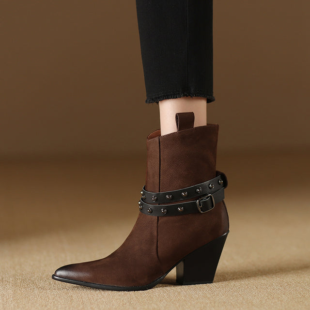 Diamoré Easy-Stride Ankle Booties