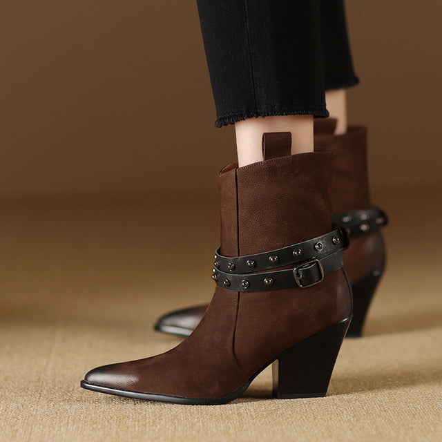 Diamoré Easy-Stride Ankle Booties