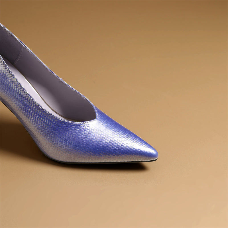 Eldorian AlliChic Exotic Leather High Heels