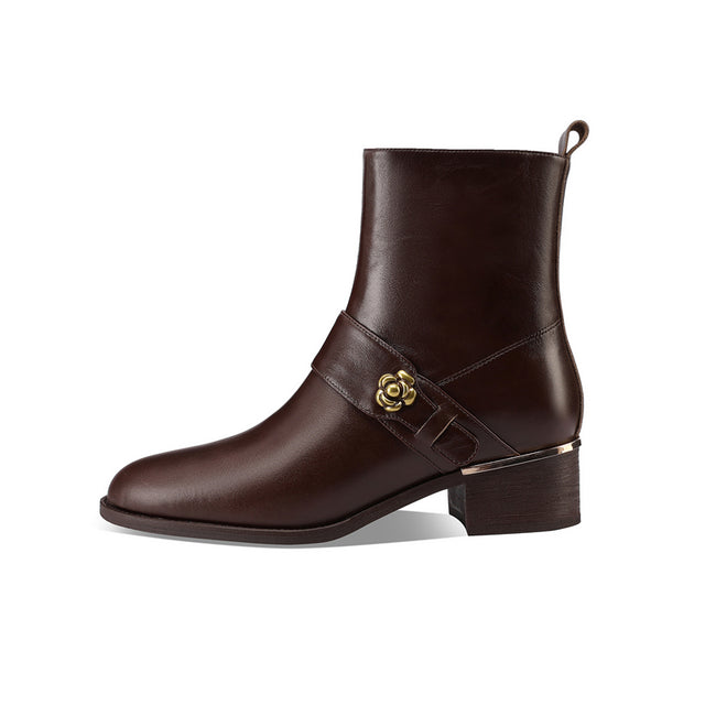 Opulessa Vintage Elegance Work Boots