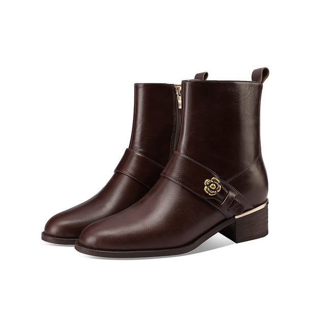 Opulessa Vintage Elegance Work Boots