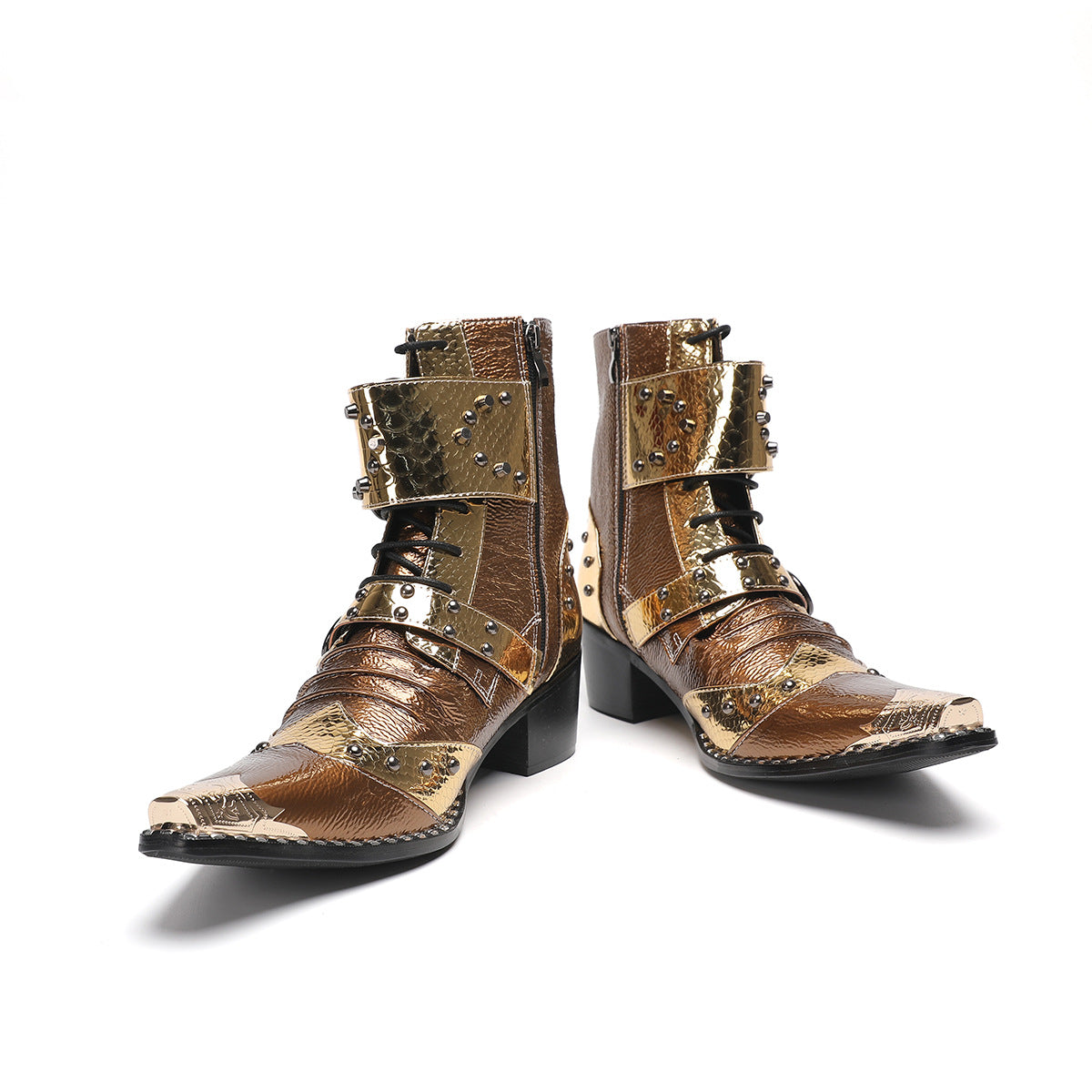 Opulessa Signature Event Metal Head Boots
