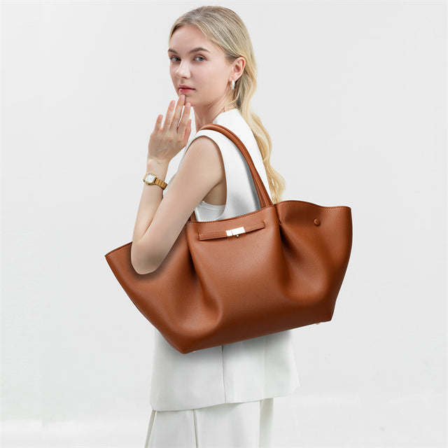 Veltique Leather Shoulder Bag