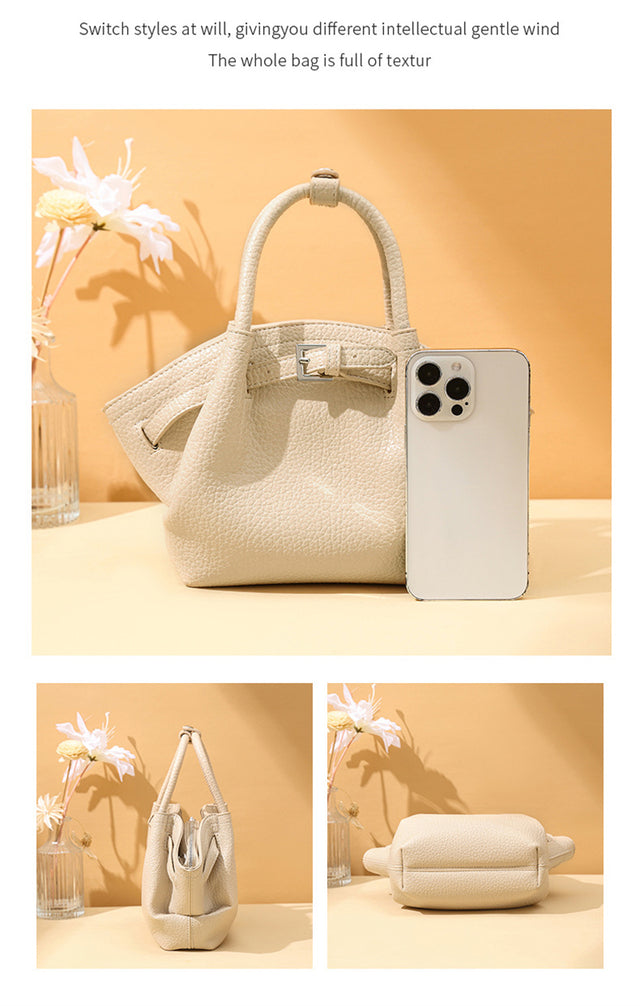 Veltique Leather Shoulder Bag