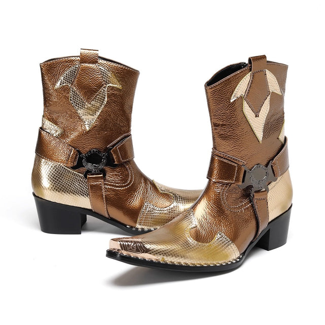 Opulessa Signature Event Metal Head Boots