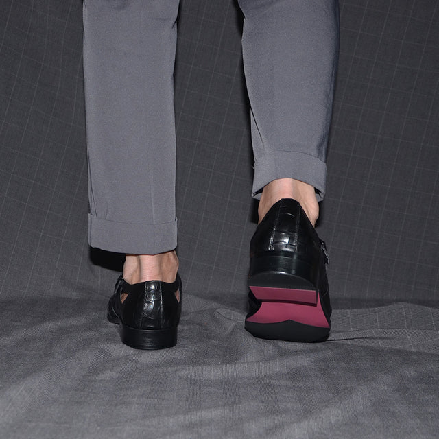 Croctex Veltique Buckled Lace-ups