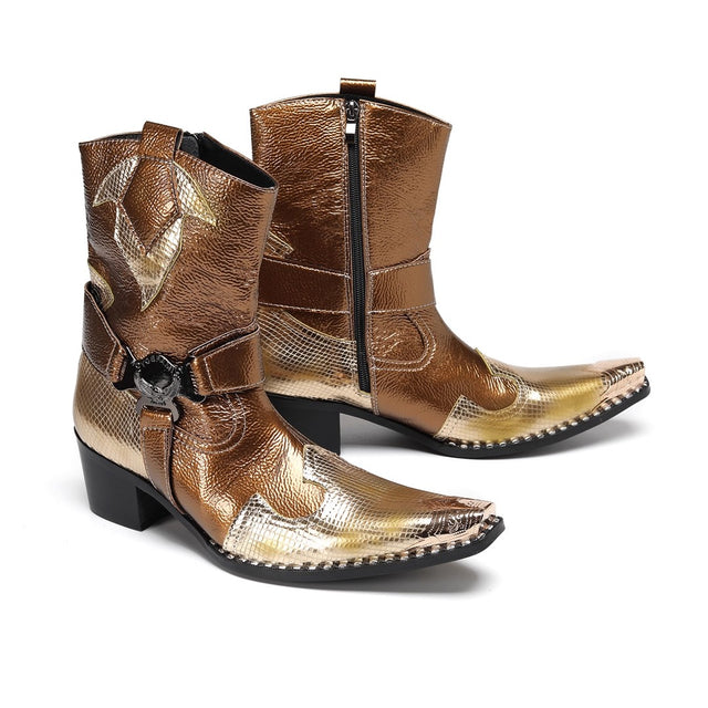 Opulessa Signature Event Metal Head Boots