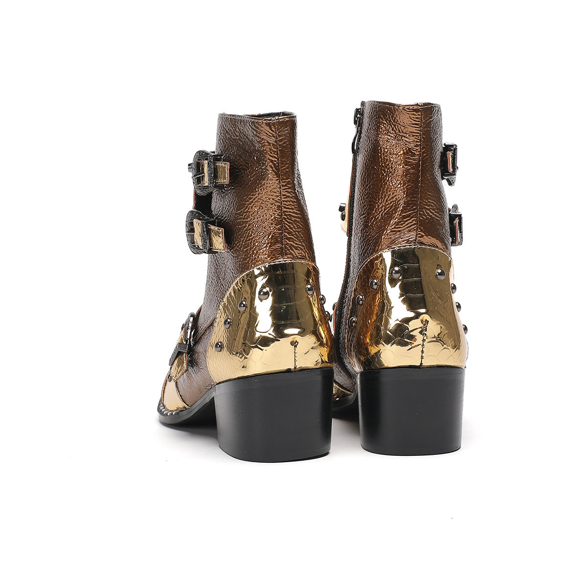 Opulessa Signature Event Metal Head Boots