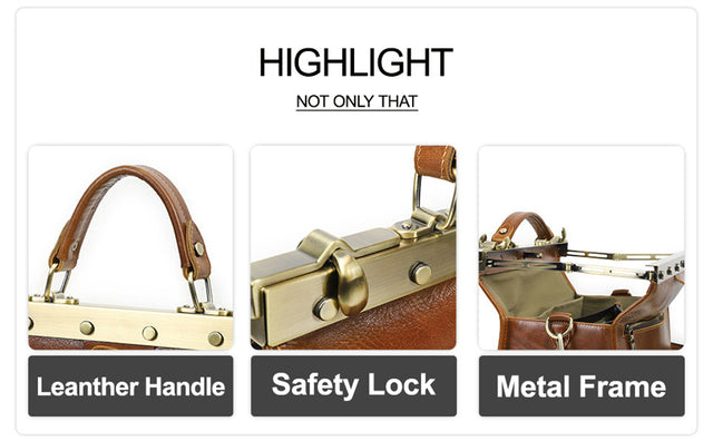 Serpatura Office Zip Crossbody Bag