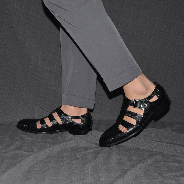 Croctex Veltique Buckled Lace-ups