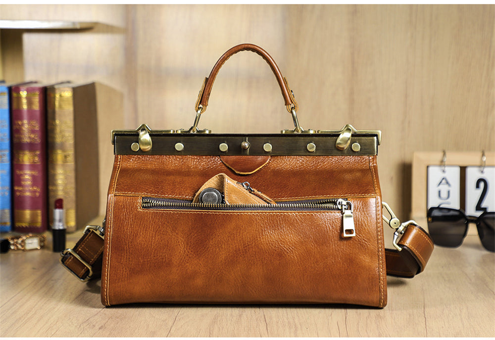 Serpatura Office Zip Crossbody Bag