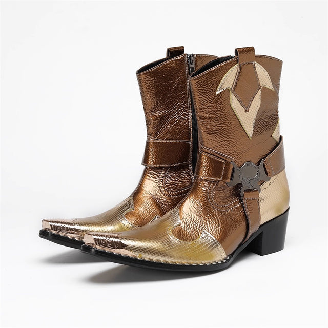 Opulessa Signature Event Metal Head Boots