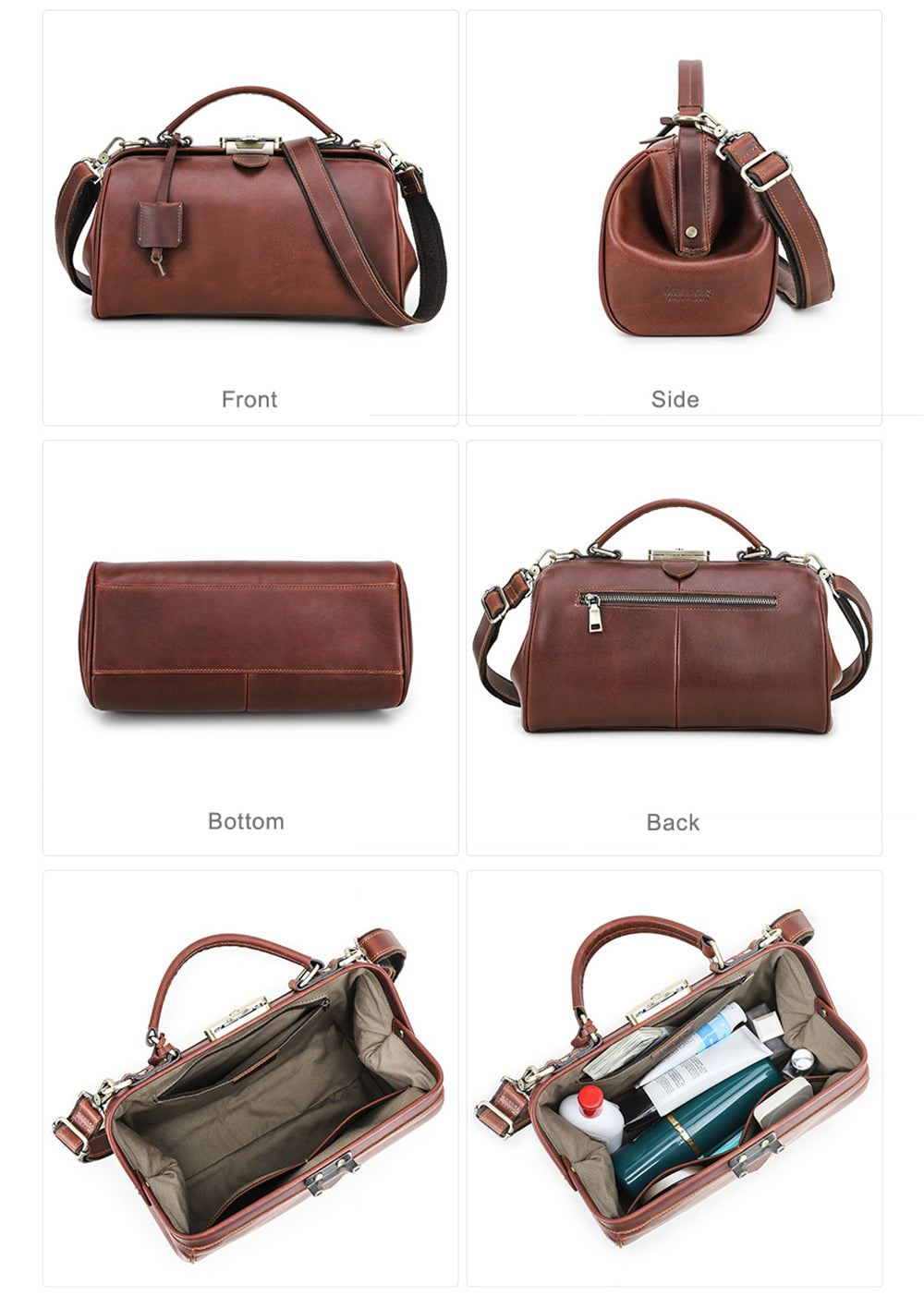 Luxalon Exotic Boston Bag