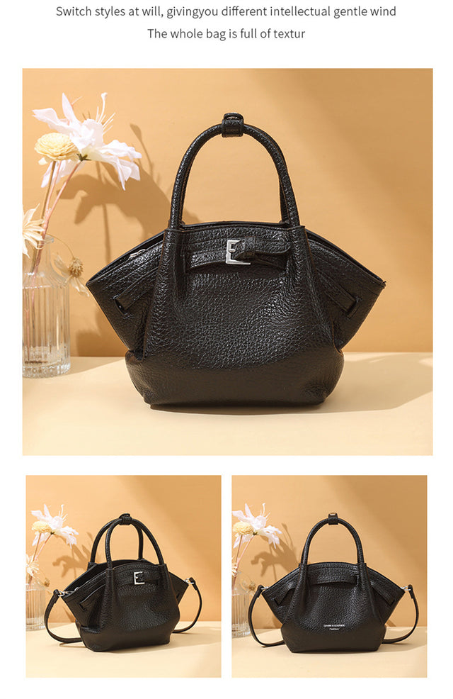 Veltique Leather Shoulder Bag