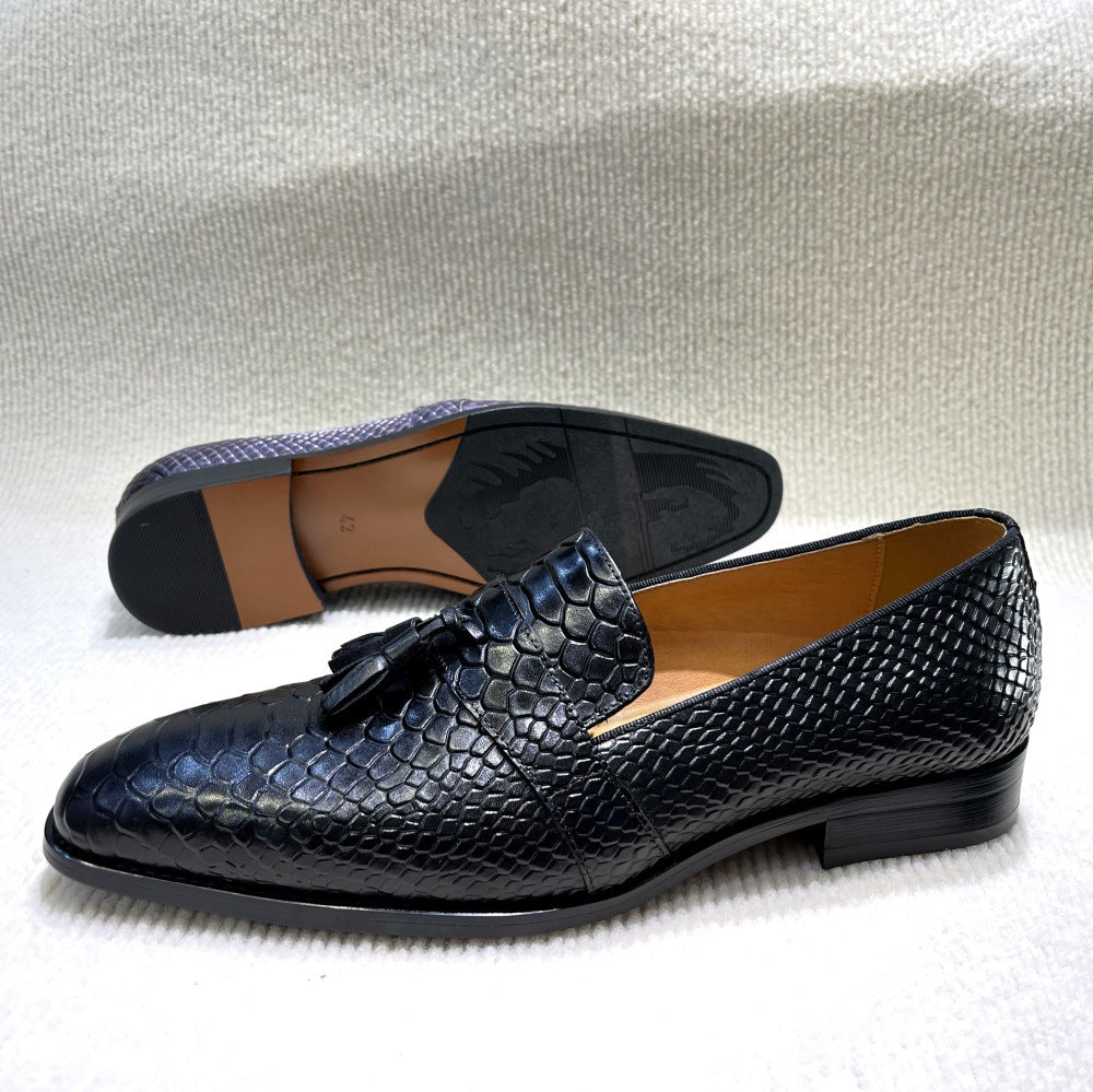 Ebonique  Croctex Elegant Slip-ons