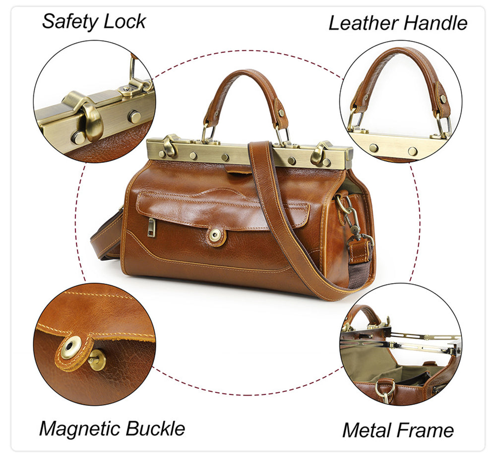 Serpatura Office Zip Crossbody Bag