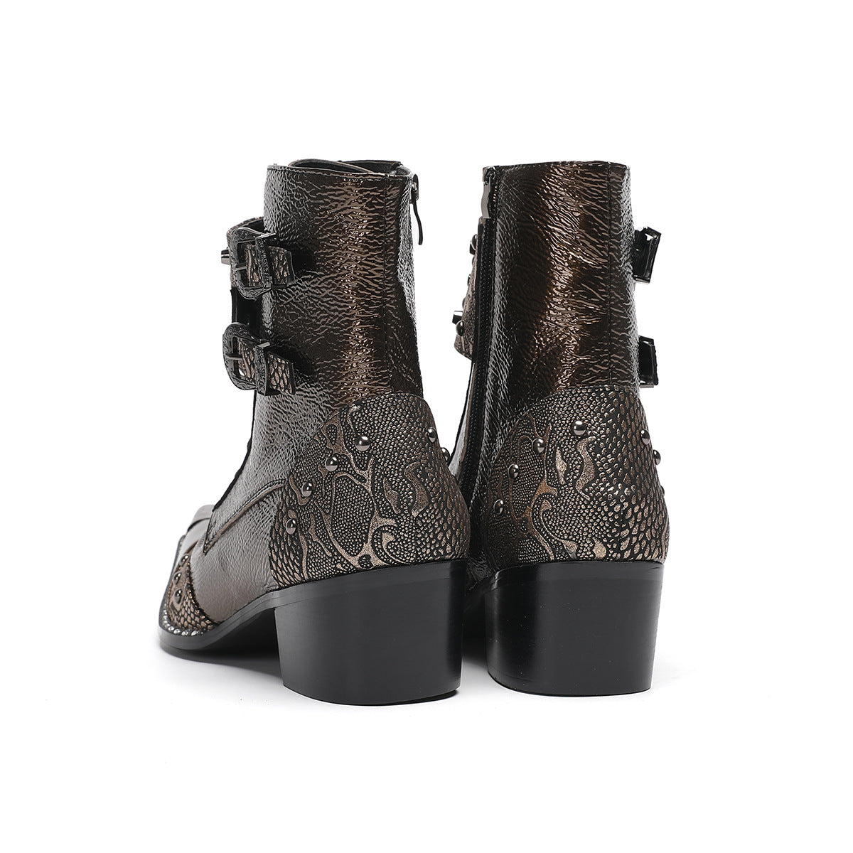 Opulessa Signature Event Metal Head Boots