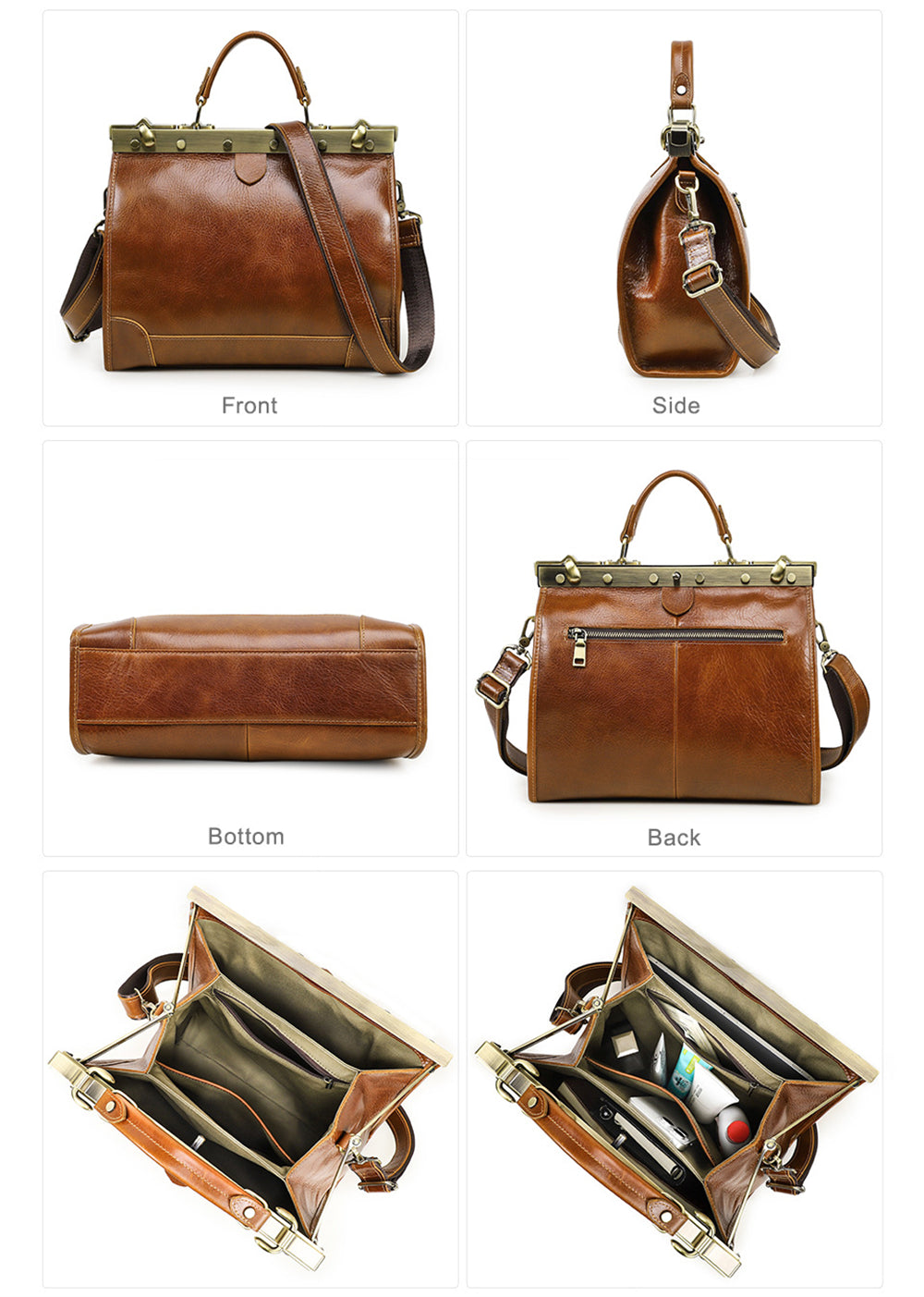 Serpatura Office Zip Bag