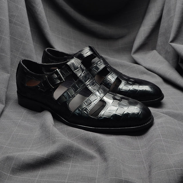 Croctex Veltique Buckled Lace-ups