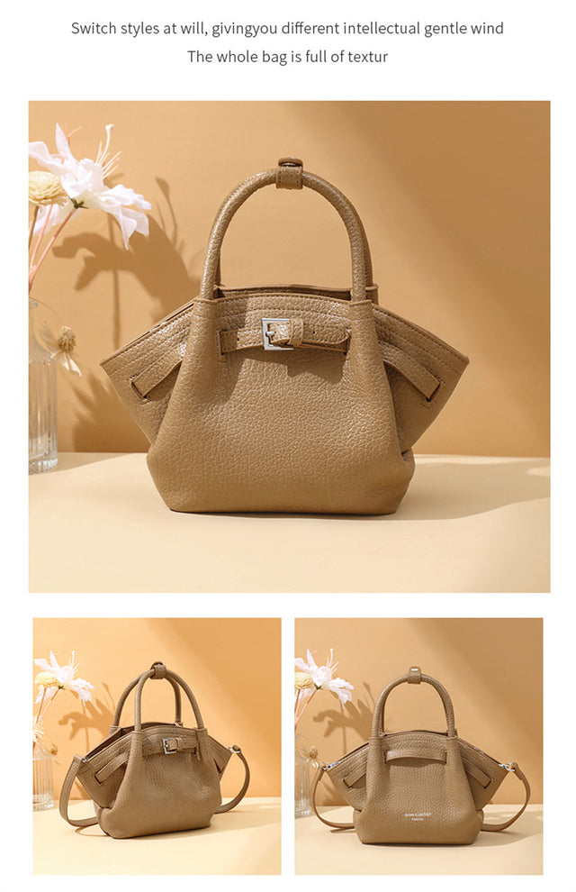 Veltique Leather Shoulder Bag