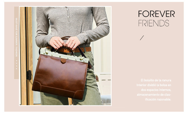 Serpatura Office Zip Bag