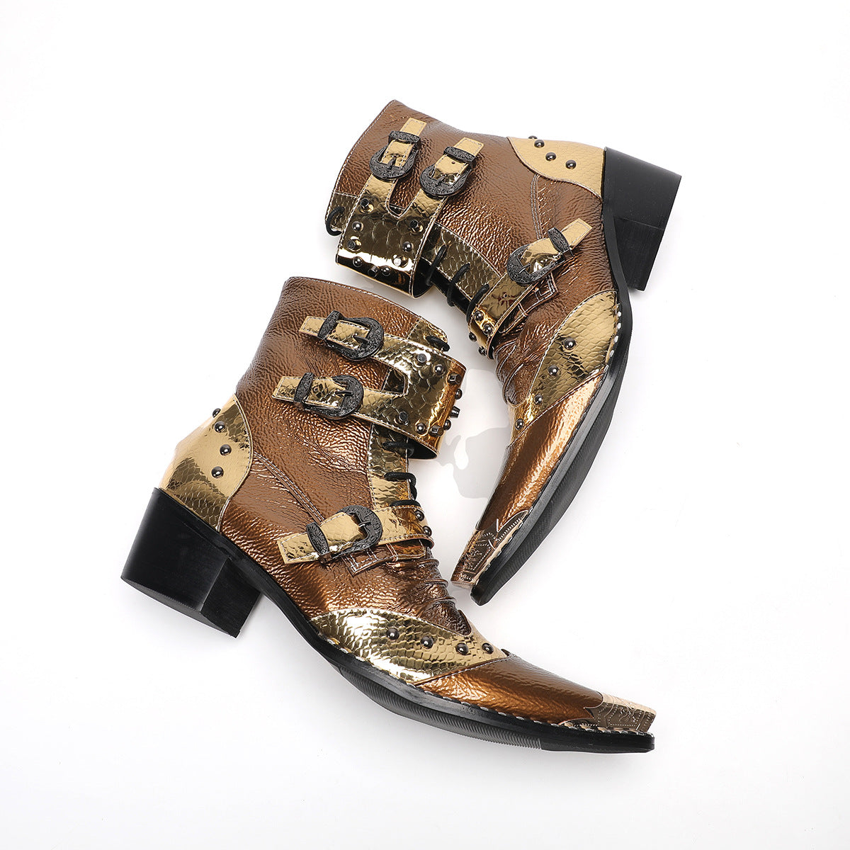 Opulessa Signature Event Metal Head Boots