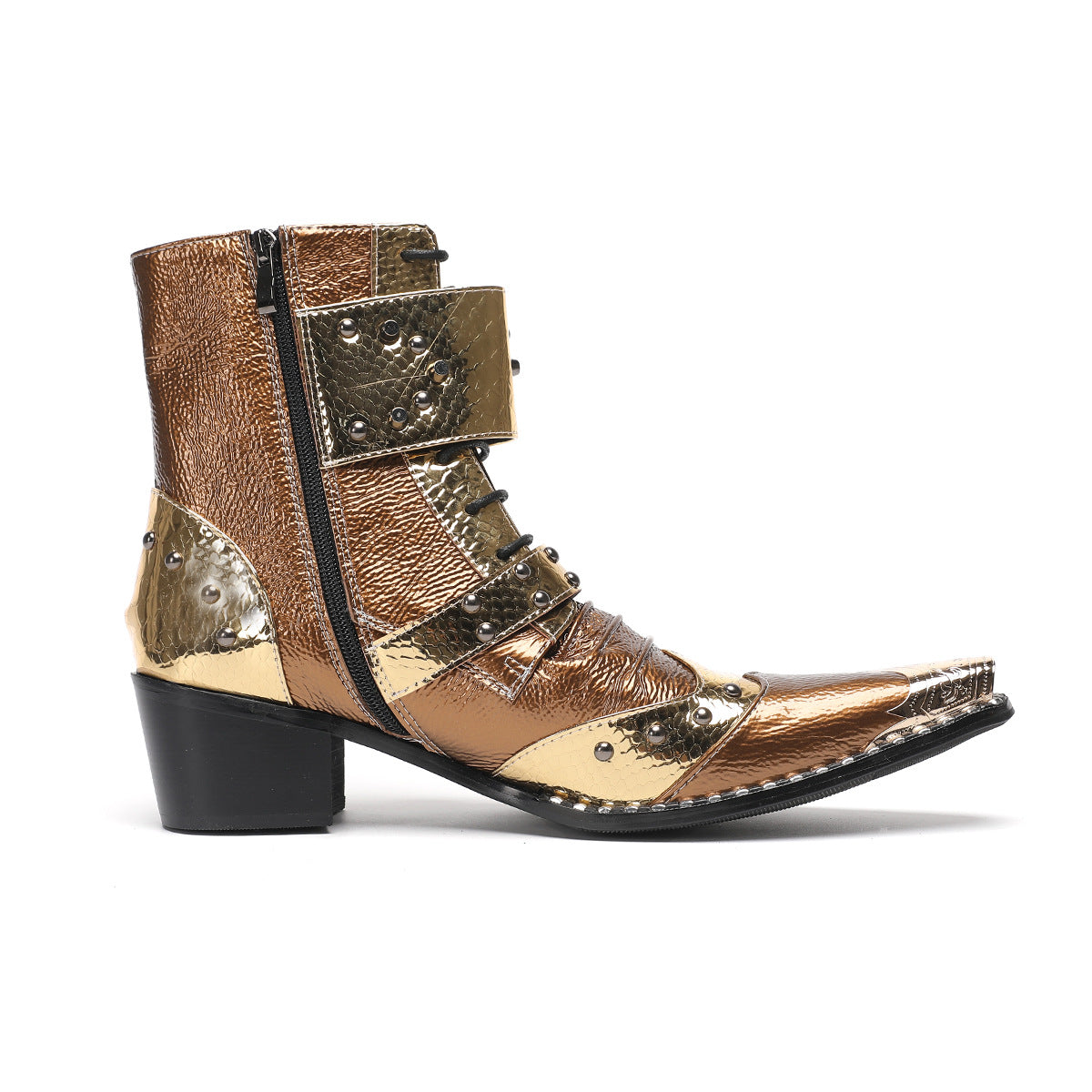 Opulessa Signature Event Metal Head Boots