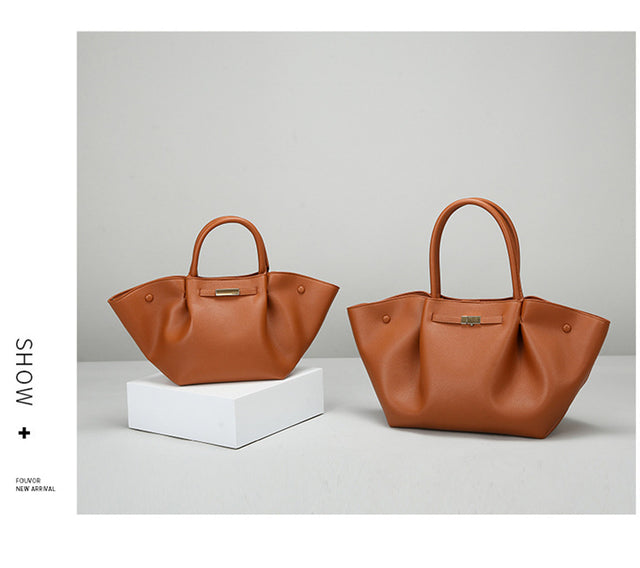 Veltique Leather Shoulder Bag