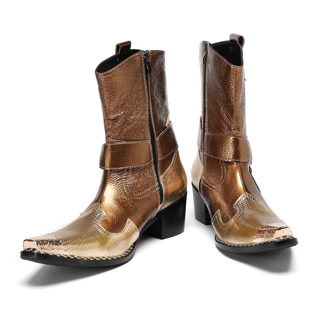 Opulessa Signature Event Metal Head Boots