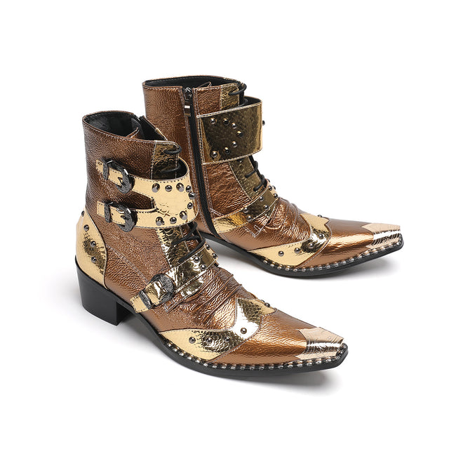 Opulessa Signature Event Metal Head Boots
