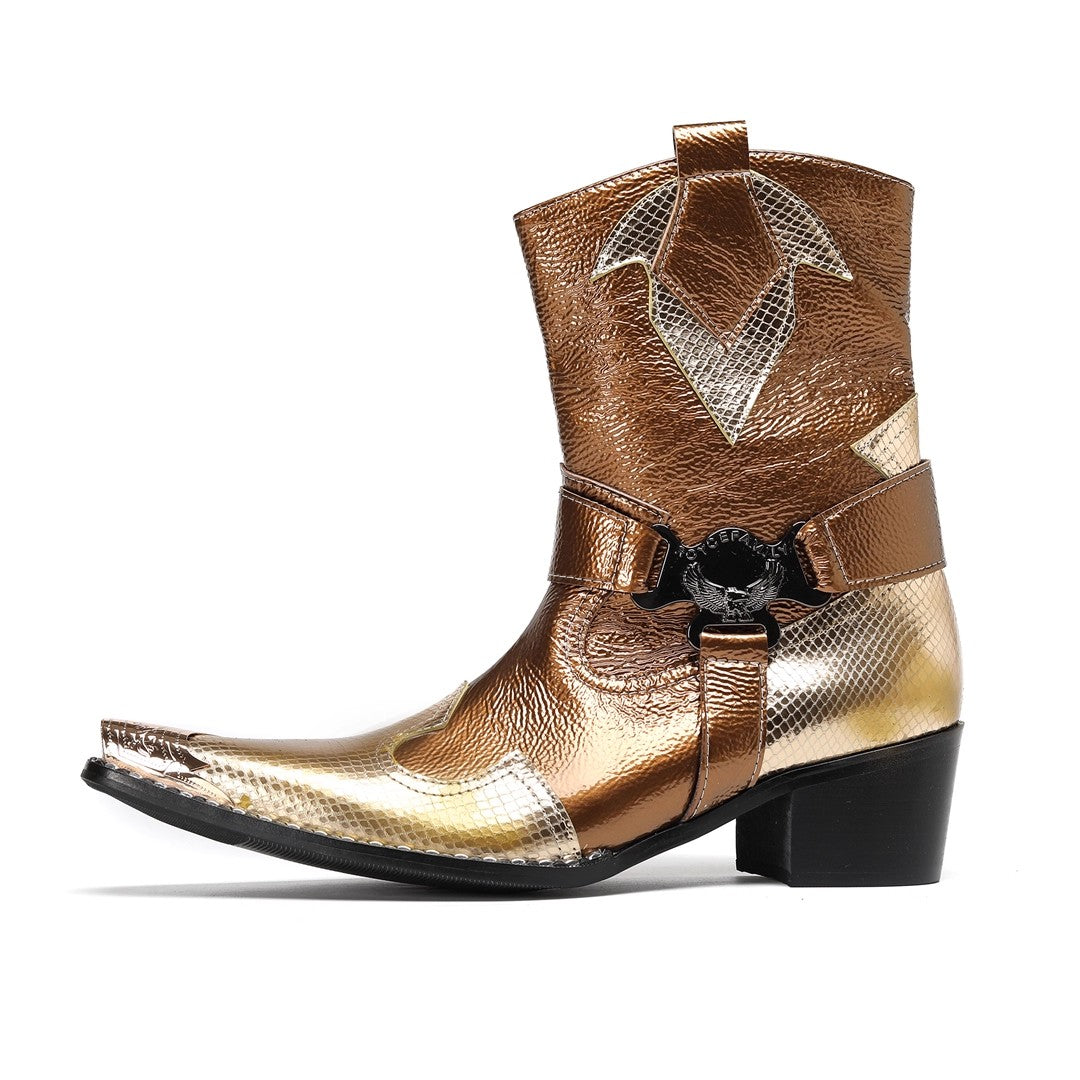Opulessa Signature Event Metal Head Boots