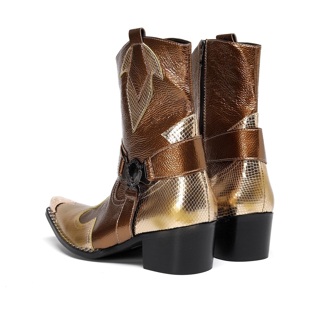 Opulessa Signature Event Metal Head Boots