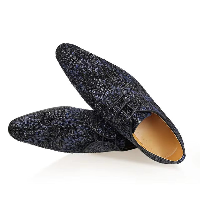 Diamoré Ebonique Buckled Oxfords